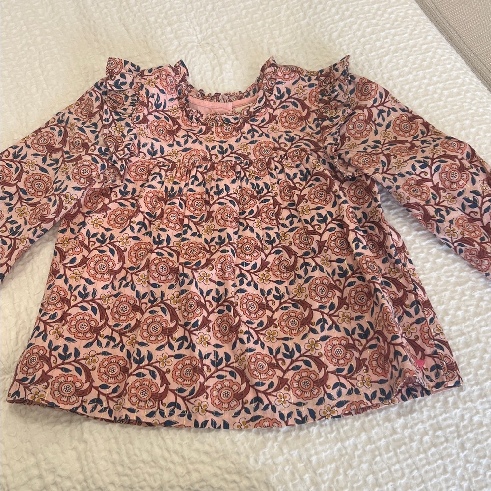 Pink chicken top, 6
